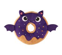 BargainsMania Howl-O-Ween Donut Dog Toy - Get Your Furry Friend In The Mood For A Spooktacular Halloween With This Fun Howl-O-Ween Donut Dog Toy (Batty)