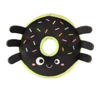 BargainsMania Howl-O-Ween Donut Dog Toy - Get Your Furry Friend In The Mood For A Spooktacular Halloween With This Fun Howl-O-Ween Donut Dog Toy (Spooky Spider)