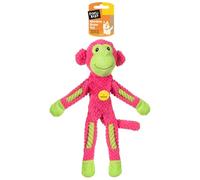 BargainsMania Monkey Rope Toy - Pink- Let Your Dog Get Some Energy Out With This Monkey Rope Toy, Perfect For Tug Of War