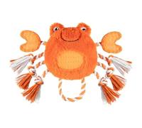 BargainsMania Occean Adventures Flappy Feet Crab Dog Toy - This Cute Sea Critter Is Designed To Give Your Dog Hours Of Interactive Entertainment.