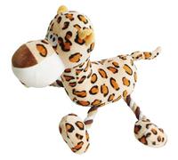 BargainsMania On Safari Rope Legs Dog Toy - Entertain Your Furry Friend With This Squeaky, Chewable, Safari Rope Legs Toy - Perfect For Rough Play (Leopard)