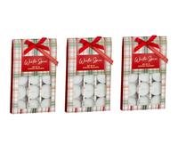 BargainsMania Pack of 3 - Christmas Tea Lights 12pk - Fragrances - Winter Spice - Tea Lights Candle - Smokeless Home Decoration Tea Lights - Gorgeous Scent of Winter Spice Then Relax and Enjoy