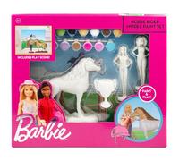 BargainsMania Paint Your Own Horse Rider - This Easy to Clean Set Suits Those Who Have an Attention to Detail and Features Beloved Characters