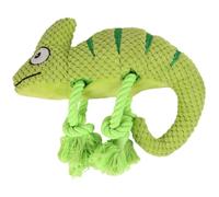 BargainsMania Paws & Tails Chameleon Rope Toy - Get Your Pup's Tail Wagging With This Paws & Tails Chameleon Rope Toy - Perfect For Fetch, Tugging, And Play (Green)