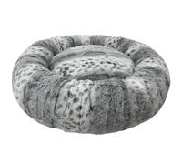 BargainsMania Pet Essentials Snow Leopard Round Pet Bed 70cm - This Pet Essentials Snow Leopard Round Bed Is The Ultimate Luxury For Your, Both In Style And Comfort