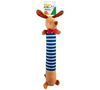 BargainsMania Pierre The Sausage - This Fun Pierre The Sausage Pet Toy Is A Great Gift For Your ! - Watch The Crinkle And Squeak Toy Entertain Your For Hours - One Size (Blue)