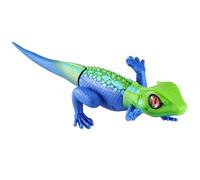 BargainsMania Robo Alive Lizard - Green- Catch Up To The Lizard And Tilt Its Head Upwards To Pause The Action, Allowing You To Pick It Up By Its Lifelike Rubber Tail