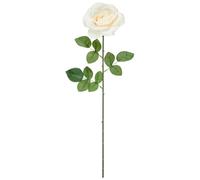 BargainsMania Rose Single Stem - Bring Some Natural Beauty To Your Space With This Single Stem Rose - A Great Decorative Piece To Brighten Up Your Home This Spring