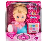 BargainsMania Salon World Styling Head - Includes A Range Of Fabulous Accessories, Ideal For Your Little One To Show Off Their Creative Side