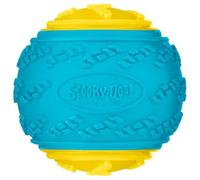 BargainsMania Scoby-Doo Ball - Blue & Yellow - Have Some Fun With Your Dog With This Scoby-Do Ball - The Durable And Textured Toy Is Perfect For Playing