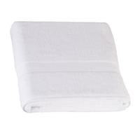 BargainsMania Signature Zero Twist Bath Sheet - White - This Gorgeous Bath Sheet Will Make Sure You're Always Dry When You Step Out Of The Bath Or Shower - Dimensions: 100 X 150cm