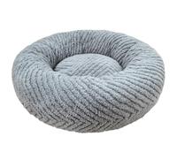 BargainsMania Soft Round Pet Bed - Give Your Furry Companion The Ultimate Cosy Retreat - A Super Soft And Luxurious Place For Naps And Deep Sleeps - Dimensions: 55 X 16cm (Grey)