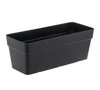 BargainsMania Soho Trough Planter 60cm - This Trough Planter Is Perfect For Patios, Pathways Or Decking, Helping To Bring Outdoor Areas To Life - Dimensions: L60 X W25 X H30cm (Charcoal)