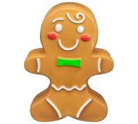BargainsMania Squeaky Dog Toy - Gingerbread Man - Give Your Dog This Squeaky Dog Toy As A Great A Great Festive Pet Toy