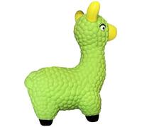 BargainsMania Squeaky Llama Dog Toy - This Fun Squeaky Llama Dog Toy Will Entertain Your Dog For Hours - One Size (Green)