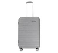 BargainsMania Suitcase 65cm - Grey - Designed for Your Next Getaway, This Stylish Suitcase is Built to Make Travelling A Breeze - Dimensions: 65 x 42 x 26cm (Approx.)