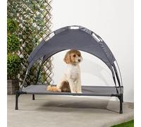BargainsMania Summer Pet Canopy Bed - The Raised Design Allows Air To Flow Underneath, Reducing Heat Buildup And Keeping Your Dog Off Hot Ground.