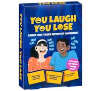 BargainsMania You Laugh You Lose Game - Carry Out Tasks Without Laughing - Includes 100 Funny Things To Do - A Great Game To Play This Christmas