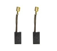 BARGAINWORLDUK Carbon Brushes for Power Saws, Size 6.2 x 12.4 x 22, Fits NLE210MS, NLE210LMA, NLE255LSMS, CLM210S, D124