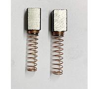 BARGAINWORLDUK Carbon Brushes for Toledo TKZ-205 Mitre Saw, Size 6mm x 8mm x 14.5mm, Carbon Blade, 230V DC