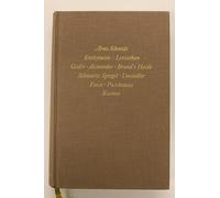 Bargfelder Ausgabe. Standardausgabe. Werkgruppe 1, Band 1: Enthält: Enthymesis, Leviathan, Gadir, Alexander, Brand's Haide, Schwarze Spiegel, Die ... Fauns, Seelandschaft mit Pocahontas, Kosmas