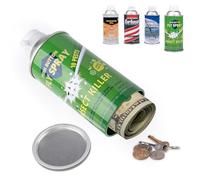 BarGifts Hidden Safe Fake Spray Can with Hidden Compartment, Hidden Storage Keep Your Valuables Safe Like Money, Keys, and Jewelry- Green