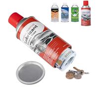 BarGifts Hidden Safe Fake Spray Can with Hidden Compartment, Hidden Storage Keep Your Valuables Safe Like Money, Keys, and Jewelry- New Red