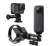 BarGrip Universal Roll Bar Camera Mount Clamp for Action Cams - Fits 1”-2” Round, Square & Profile Bars | 360° Adjustable Dual Ball Arm | Compatible with GoPro, Insta360, DJI | For UTVs, ATVs, Boats
