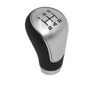 Barhbt Gear Shift Knob for Nissan for Pathfinder Terrano for D22 Pickup for NV200 Sunny for Almera N16 MT Manual Car Shift Gear Knob Lever Gear Shift Grip(5 Speed Sliver)