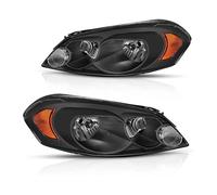 Barhbt Headlight Assembly Car Headlamp For Chevrolet For Impala 2006 2007 2008 2009 2010 2011 Without Lamp 1 Pair 2X Headlight Head Light