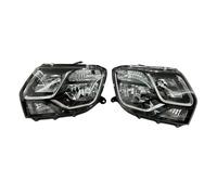 Barhbt Headlight Assembly Car Headlamp For Dacia For Duster 2013-2017 260605020r 260107307R Auto Spare Parts Full Suit Waterproof Front Headlight Left And Right Side(Left driver)