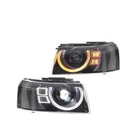 Barhbt Headlight Assembly Car Headlamp For Land For Rover Freelander 2 2010-2015 Headlight Assembly Xenon Upgrade LED DRL Headlamps 2PCS Car LED Front Lights(2013-2015)