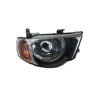 Barhbt Headlight Assembly Car Headlamp For Mitsubishi For L200 TRITON 2006-2009 Headlamp With Halogen Side Light Turn Signal Light Corner Lamp DRL No Bulb Headlight(Right)