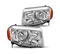 Barhbt Headlight Assembly Car Headlamp For Pilot 2012 2013 2014 2015 Without Lamp US Version 1 Pair 2X Headlight Head Light