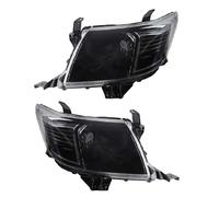Barhbt Headlight Assembly Car Headlamp For Toyota For Hilux For Vigo 2012 2013 2014 2015 Without Lamp 1 Pair 2X Headlight Head Light Lamp