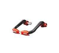 Barhbt Motorcycle Handlebar Guard Brake Levers Guard Moto for Cross Falling Protection Universal Hand Bow Aluminum Alloy Modification Handlebar Handguards(Red)