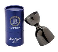BARIANTTE Black Bell Jigger for Bartending - Premium Cocktail Measuring Cup, Mirror Finish Bar Jigger with 2 oz & 1 oz Measurements