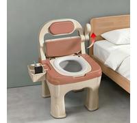 Bariatric Commode Chair 660 lbs Heavy Duty Bedside Toilet, Extra Wide Drop Arm, Height Adjustable, 3-in-1 Shower Commode for Elderly and Disabled