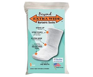Bariatric Sock for Extreme Lymphedema Calf stretches to 30 inches