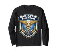 Bariatric Surgeon Caduceus Metabolic Weight Loss Surgery MD Long Sleeve T-Shirt