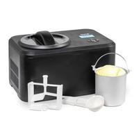 Ice Cream Machine with Fast Freeze Compressor Cooling (Black, 1.5L)