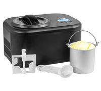 Ice Cream Machine with Fast Freeze Compressor Cooling (Black, 1.5L)