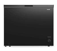 Baridi 199L Chest Freezer Black, Power Failure Protection, 4D Cooling, Garage & Outbuilding Safe, Adjustable Thermostat DH151