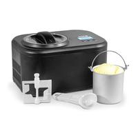 Ice Cream Machine with Fast Freeze Compressor Cooling (Black, 1.0L)