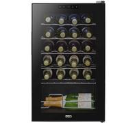 Baridi 24 Bottle Wine Cooler Fridge with Touch Screen Controls & LED Light, Low Energy B
