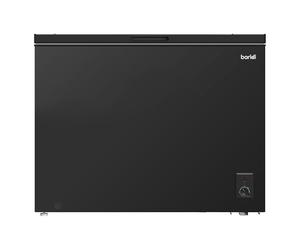 Baridi 254L Freestanding Chest Freezer with Adjustable Thermostat, Black- DH259