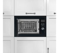 Baridi 25L Integrated Microwave Oven With Grill 900W Sensor Touch Controls Black [EEK: N/A]