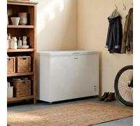 Baridi 299L Freestanding Chest Freezer With Adjustable Thermostat, White - Dh260