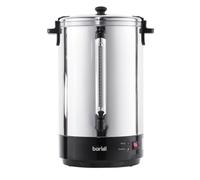 Baridi 30L Hot Water Boiler, Tea Urn with Keep Warm Function and Water Gauge, Stainless Steel - DH388