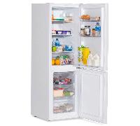 Baridi 47cm 70/30 Fridge Freezer with Adjustable Thermostat, 157L Capacity - White - DH252